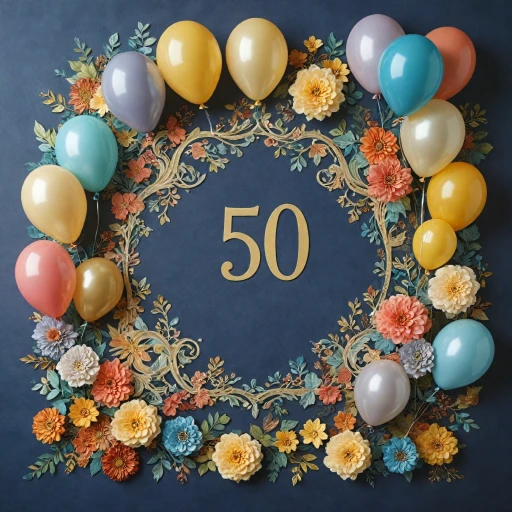 Crafting the Perfect 50th Birthday Greeting Card