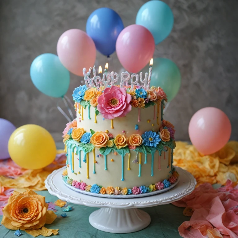 Crafting Personalized Birthday Cake Greetings with Names