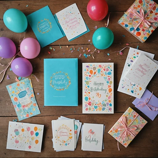 Exploring the Charm of Boxed Birthday Greeting Cards
