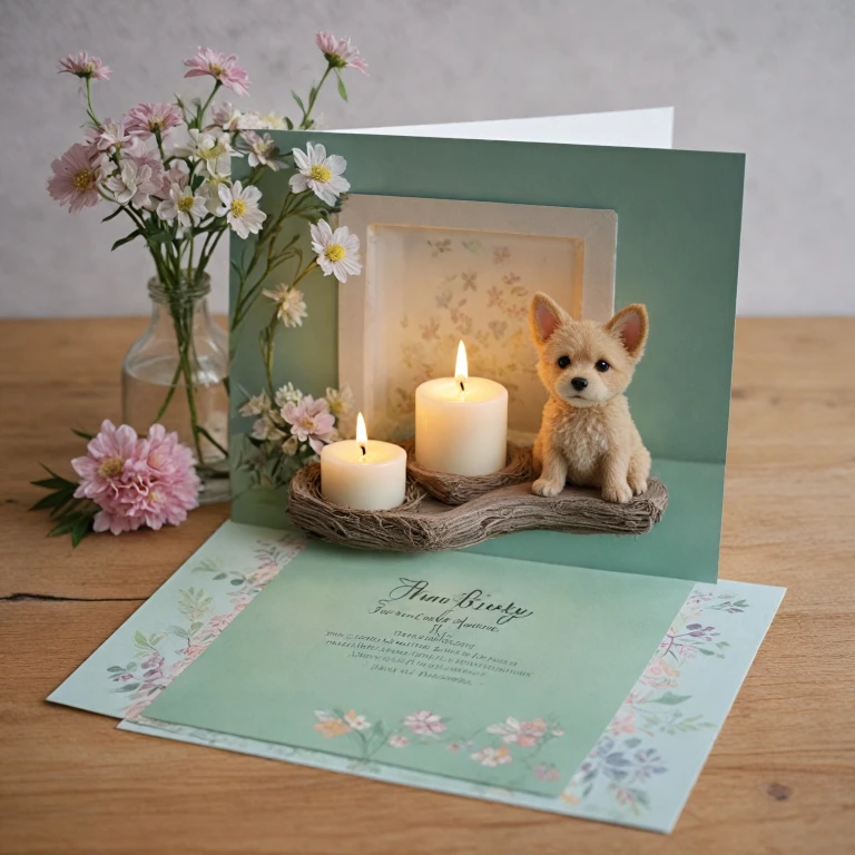 Crafting Heartfelt Messages for Pet Sympathy Cards