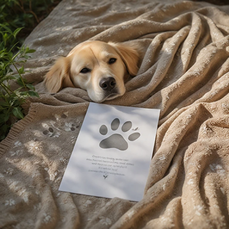 Expressing Condolences with a Dog Sympathy Card