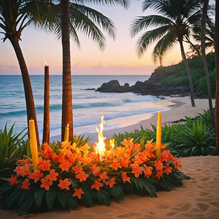 Crafting the Perfect Hawaiian Birthday Card