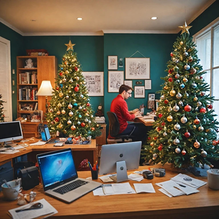 Crafting Heartfelt Christmas Greetings for Colleagues