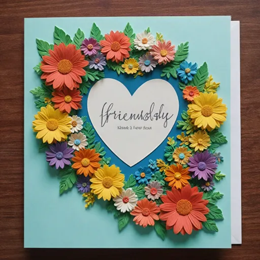 Crafting Heartfelt Messages for Friendship Cards