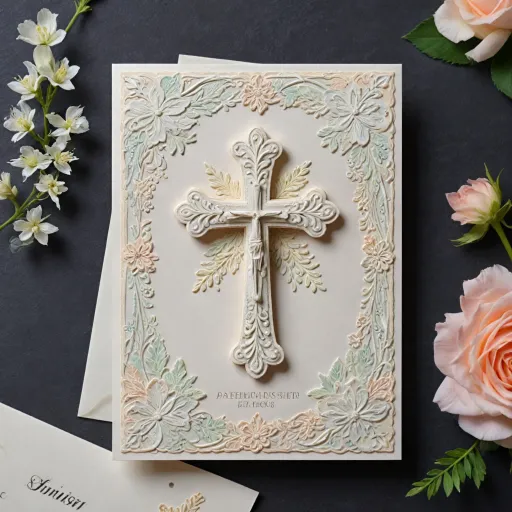 Crafting the Perfect Message for a Communion Card