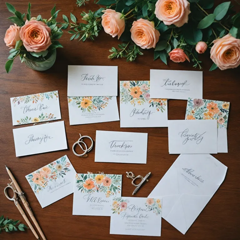 Crafting Heartfelt Thank You Cards and Envelopes