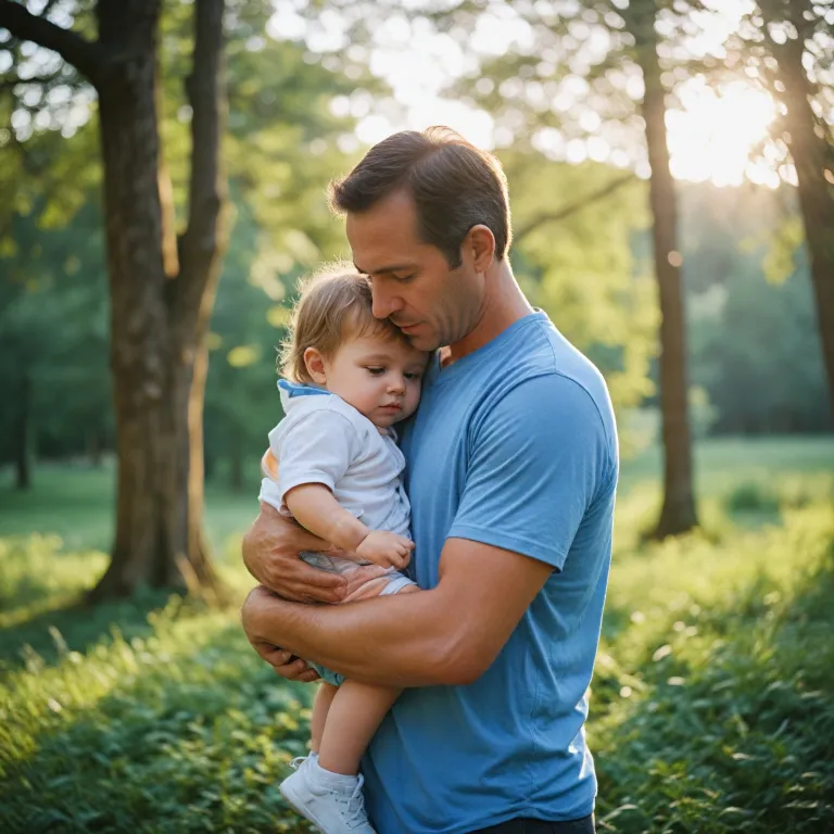 Finding comfort in bible verses about a father's love