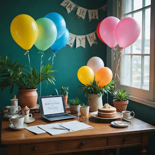 Thoughtful ways to say happy work anniversary mem