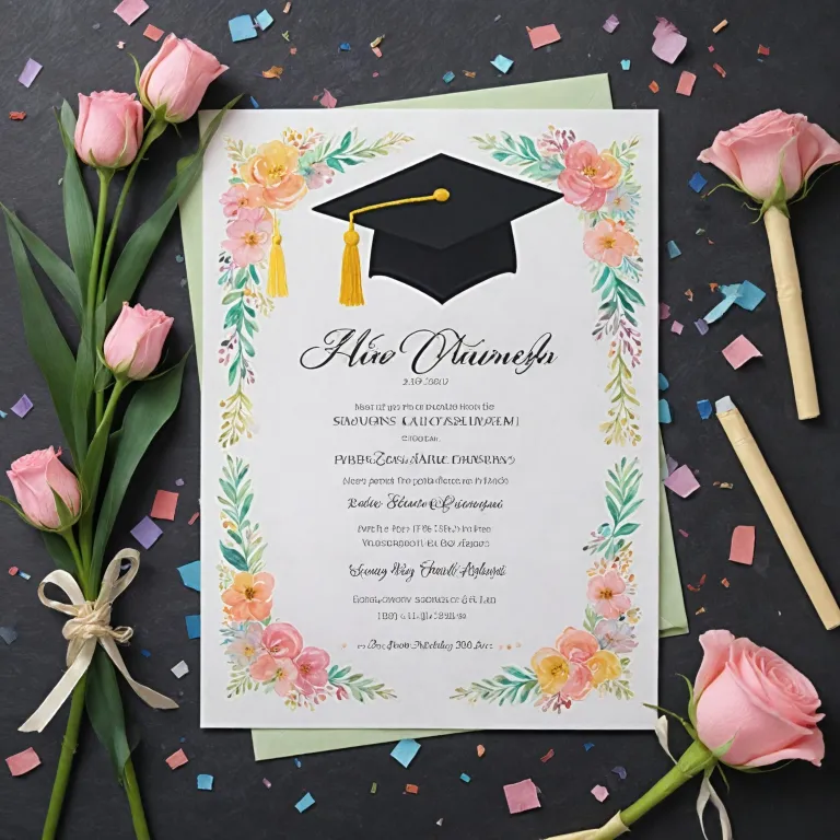 How to craft the perfect message for a graduation announcement