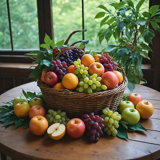 How to send a fruit basket as a thoughtful wishes message