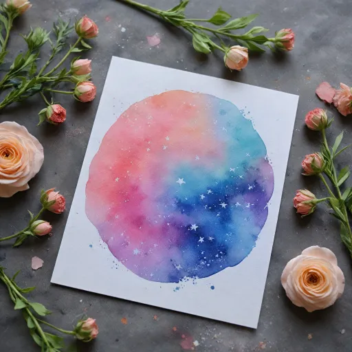 Thoughtful ways to send wishes with watercolor gifts