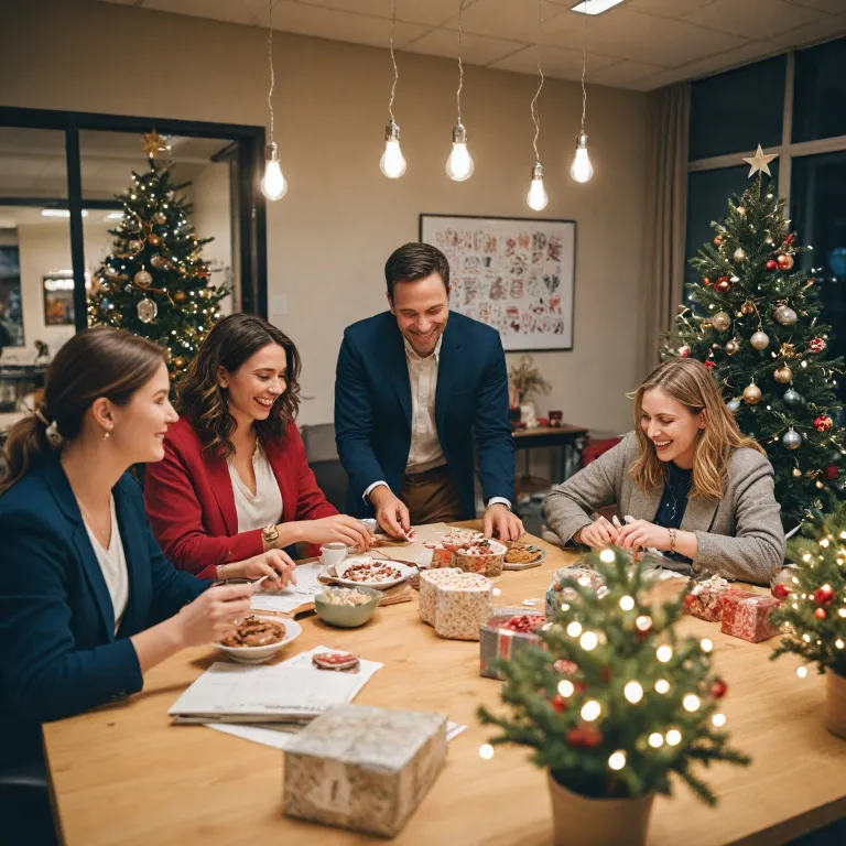 Thoughtful ways to celebrate Christmas together at the office