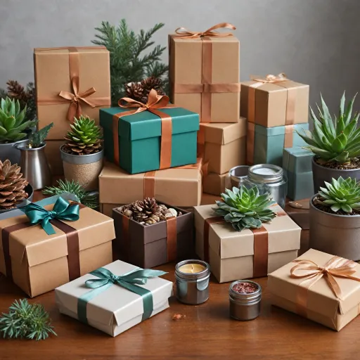 Thoughtful gift ideas for a company christmas party that employees and clients remember